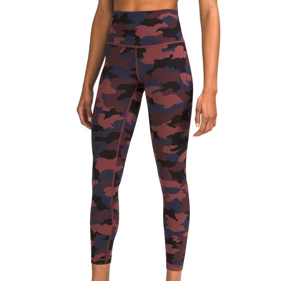 Lululemon Wunder Under High-Rise Tight 25" Full-On Luxtreme Camo Women Sz 2 NWT - Picture 1 of 12